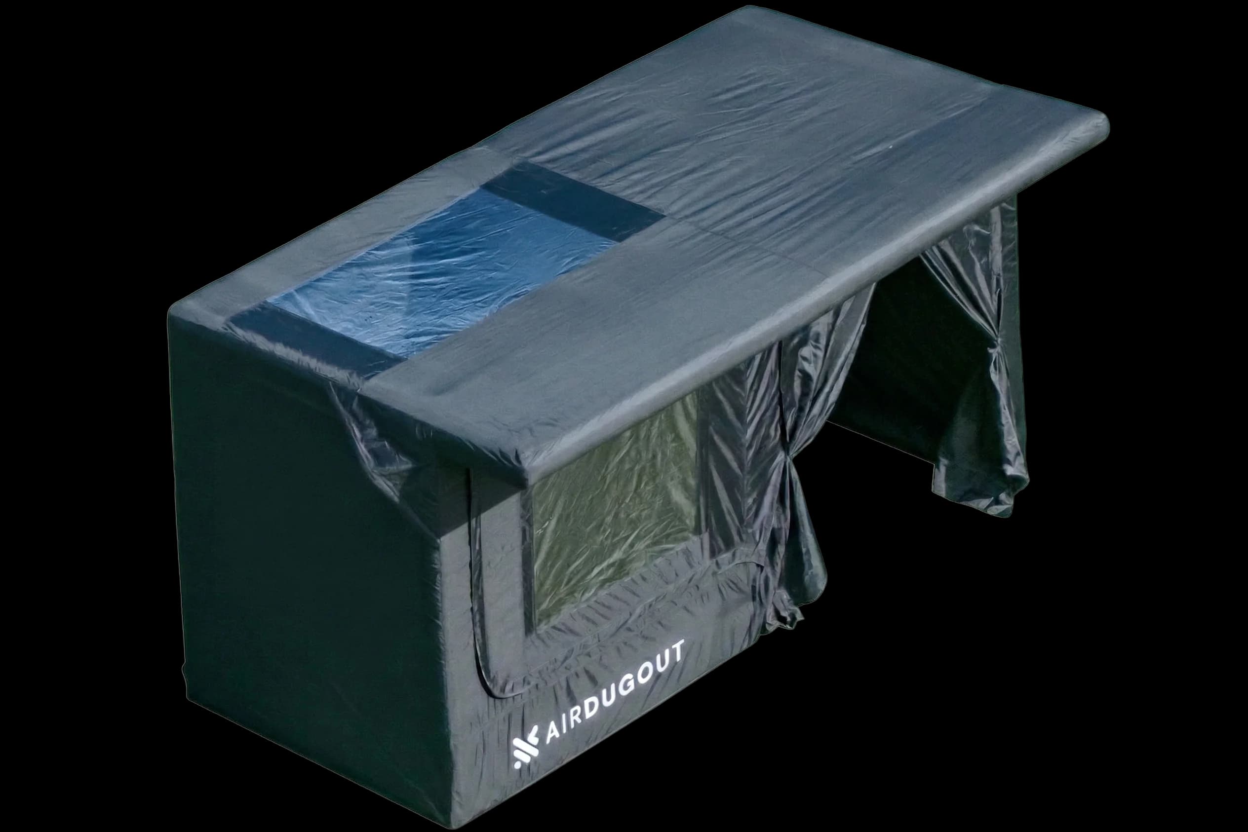 AirDugOut shelter — top view